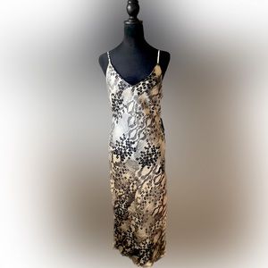 Express Animal Print Midi Dress Size M